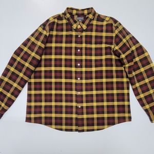 XXL LL Bean Signature Slim Fit‎ Plaid Long Sleeve Shirt